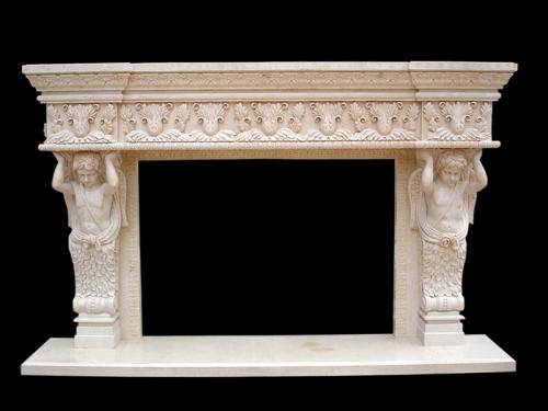 Marble Arround Fireplace